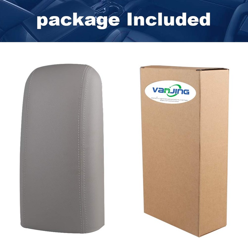 VANJING Compatible with Center Console Lid Armrest Kit Chevy GMC
