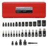MIXPOWER 32PCS Torx Bit Socket Set, 14 Star Bits (T8-T70)&