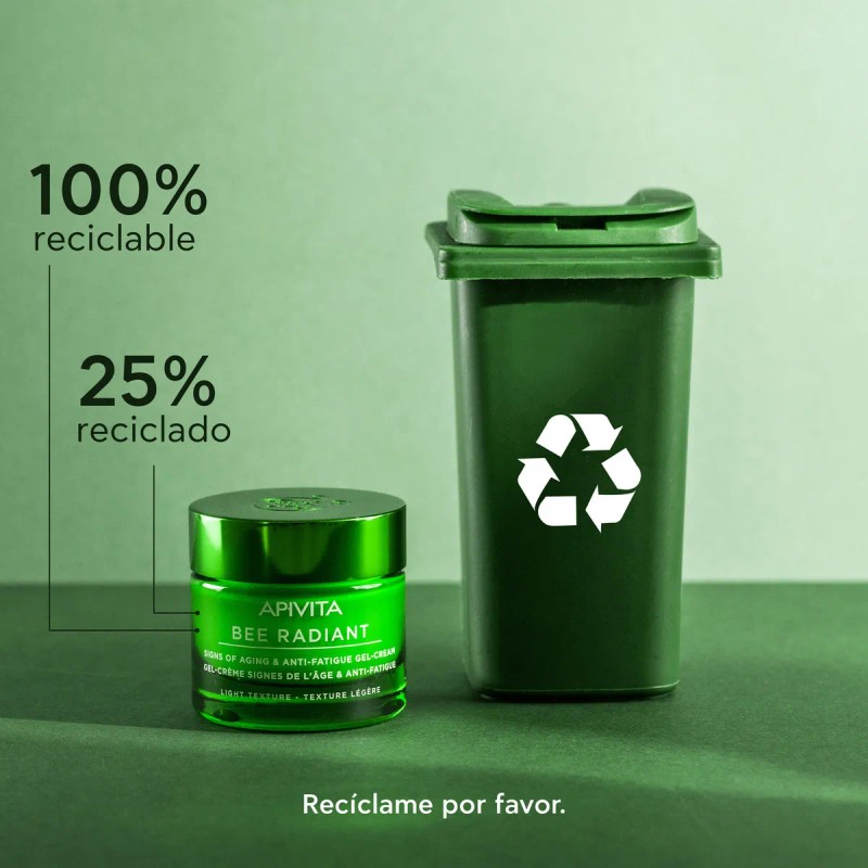 Apivita Bee Radiant Gel-Crema Antiedad y Anti-Fatiga 50ml