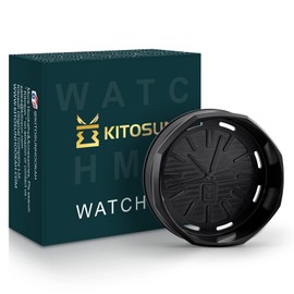 KITOSUN WatcHMD Charcoal Heat Management Device Stainless Steel HMD Coals Holders Tray, Easy Hold 3 Pieces 26 MM Coconut Charcoals Cubes (APwatcHMD-Black)