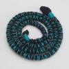 DreadLab - Bendable Spiral Dread Ties (60cm, Black with Blue