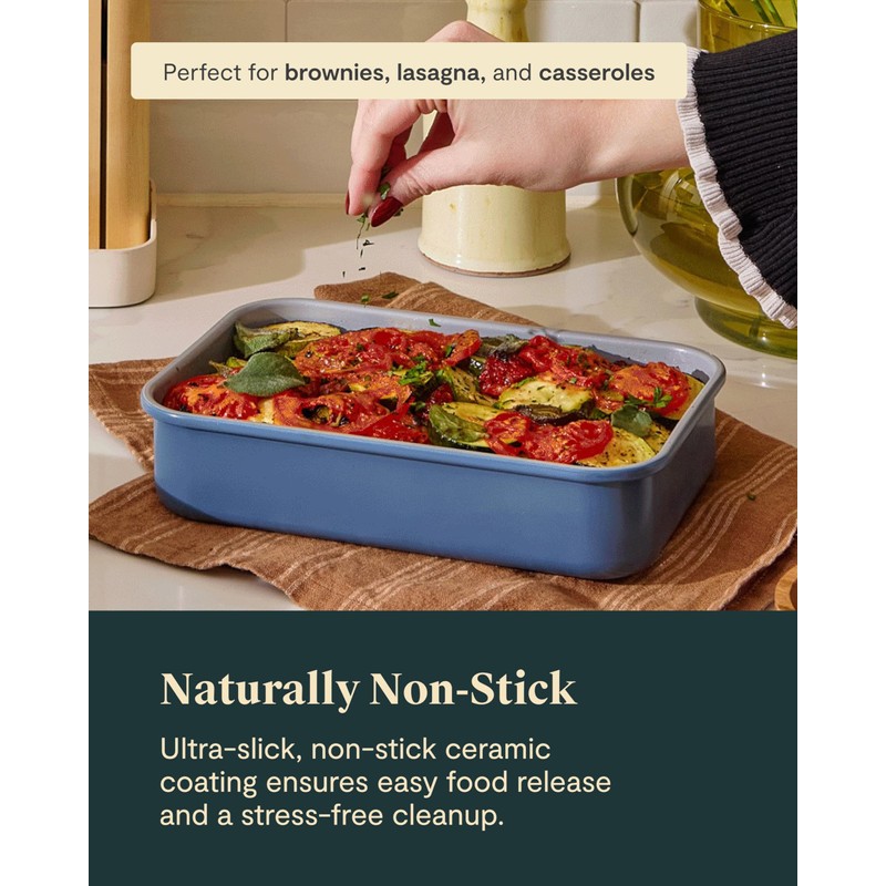 Caraway Nonstick 9” x 6.5” Small Rectangle Baking Pan –