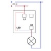 Miratic Surface-Mounted Light Switch with Backlight High-Quality Toggle Switch Surface-Mounted