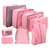 Neween 8 Set Packing Cubes, Travel Storage Bags Multifunctional Clothing