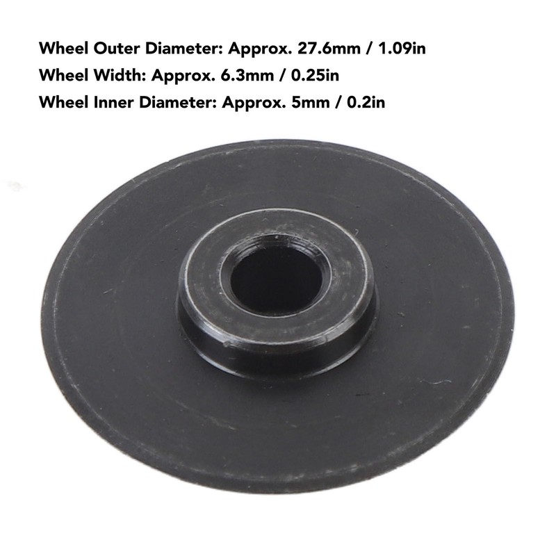 Jectse Manganese Steel Copper Pipe Cutter Wheel Set of 4