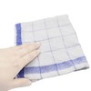 ZB-5123 Cotton Dish Towels, Lattice, Pack of 5, 13.4 x