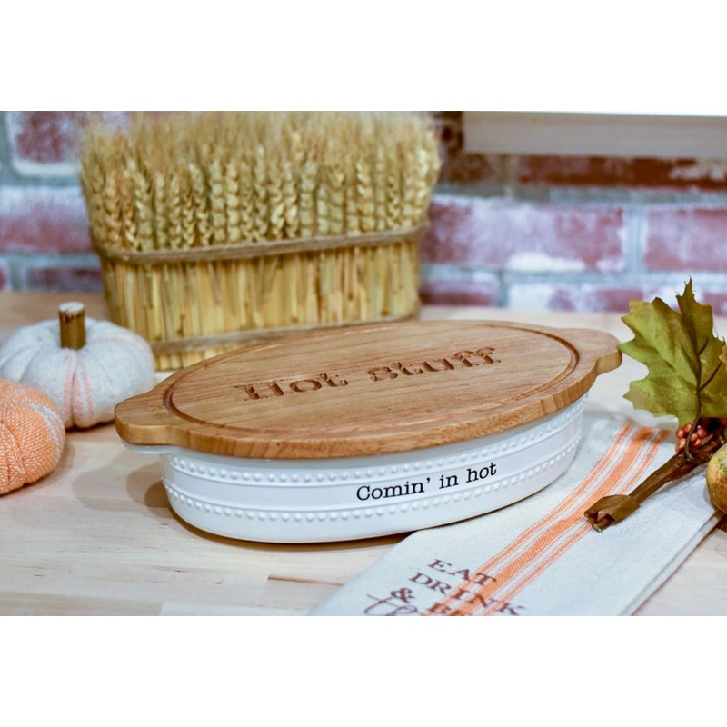 Mud Pie Baker and Trivet Set