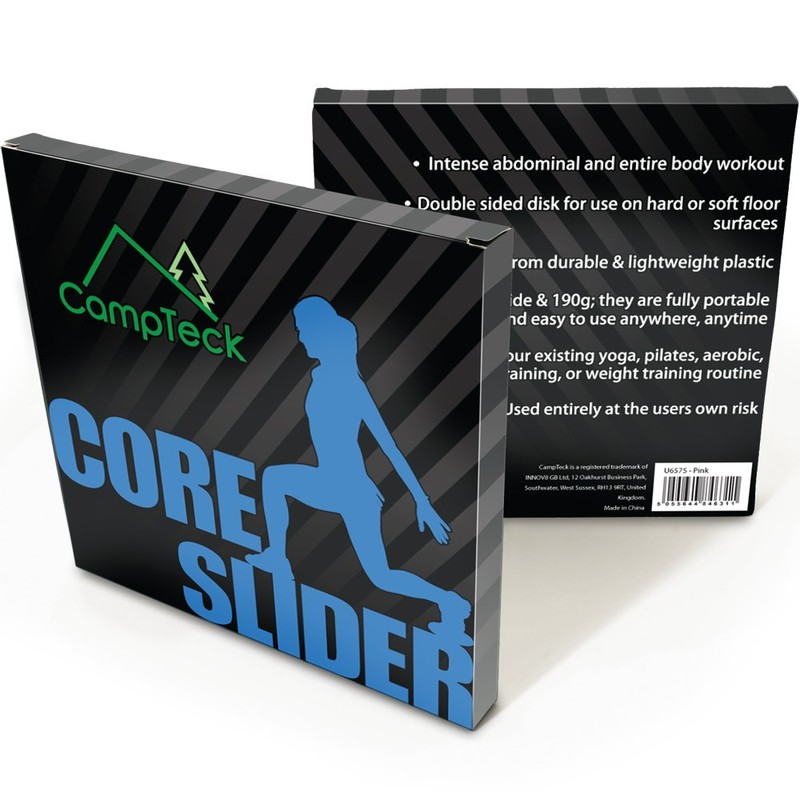 CampTeck U6575 Dual Sided Gliding Discs Core Sliders for Home
