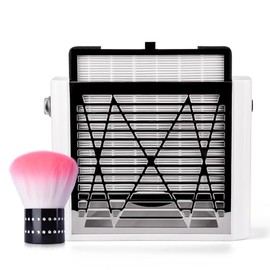 siyuwuro Aspirador De Polvo Para Uas Acrlicas Y De Gel Potente Aspirador De 40 W Mquina Limpiadora Para Saln De Manicura Uso Domstico Con Cepillo...  