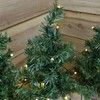 Premier Pre-Lit Christmas Tree Pathway Lights, 6 Pack, Green