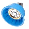 7 Holes Elbow Atomizing Nozzle G1/4 Female Thread Garden Agricultural