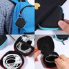 Ji liangli 4-piece mini earphone storage set,7.7 x 7.7 x