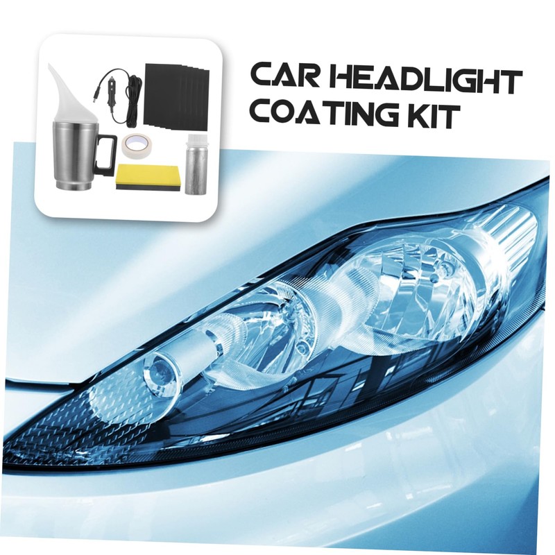 ULTECHNOVO 1 Set Headlight Repair Polymer Headlight Restoration Kit Car