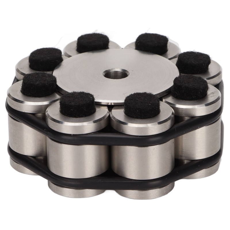 Disc Stabilizer Stainless Steel Turntable Record Weight Clamp for LP