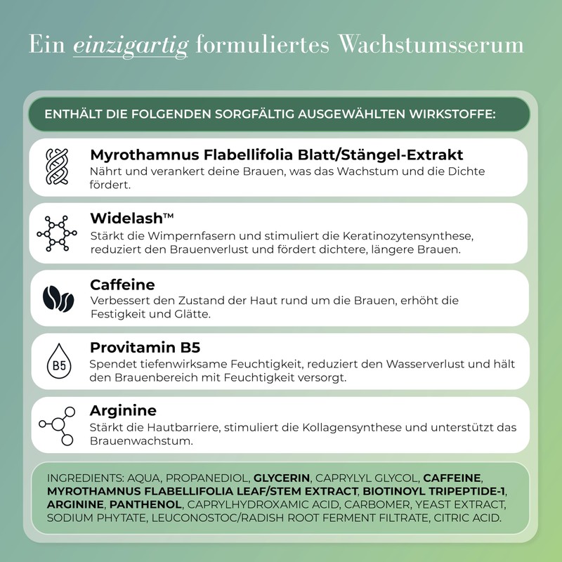 Calaido Eyebrow Serum Growth - Premium Eyebrow Serum for Naturally