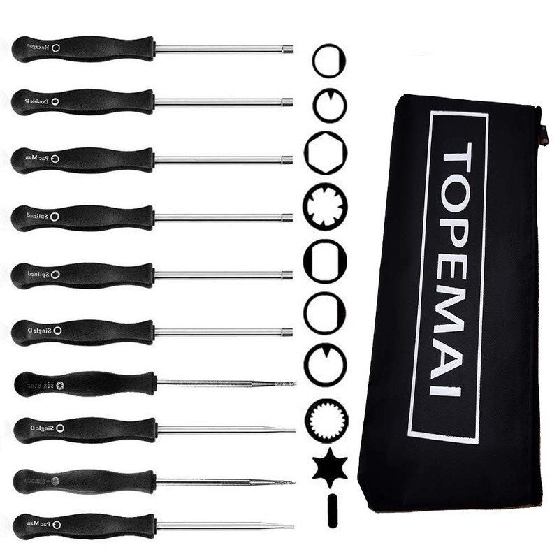 10 Pcs Carburetor Adjustment Tool Kit for Common 2 Cycle