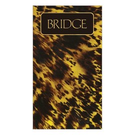 Caspari Bridge Score Pad, Tortoise