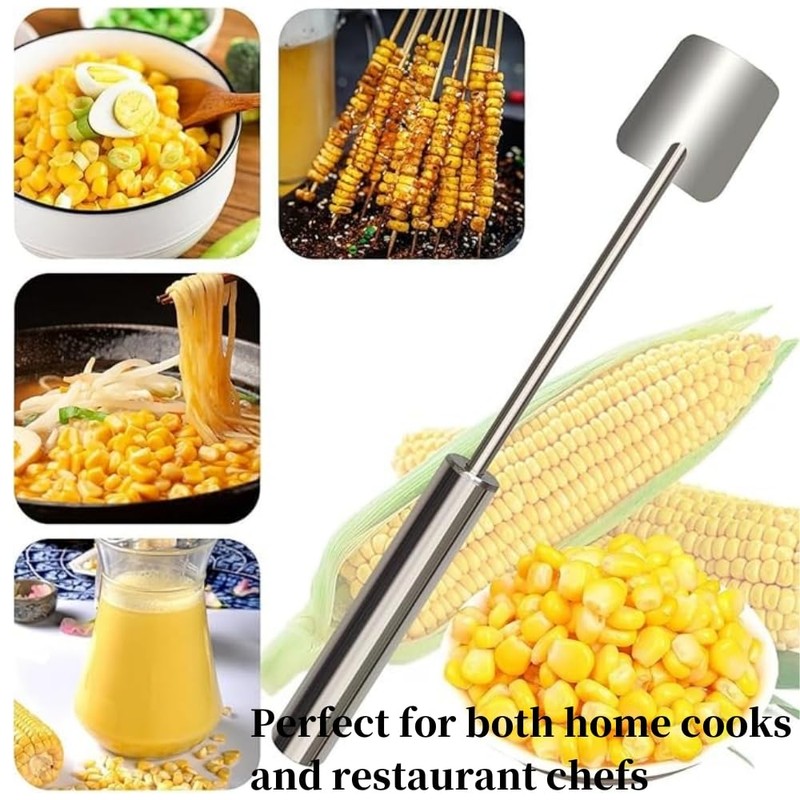 Corn Peeler and Cob Remover Tool, Fast and Safe Kitchen
