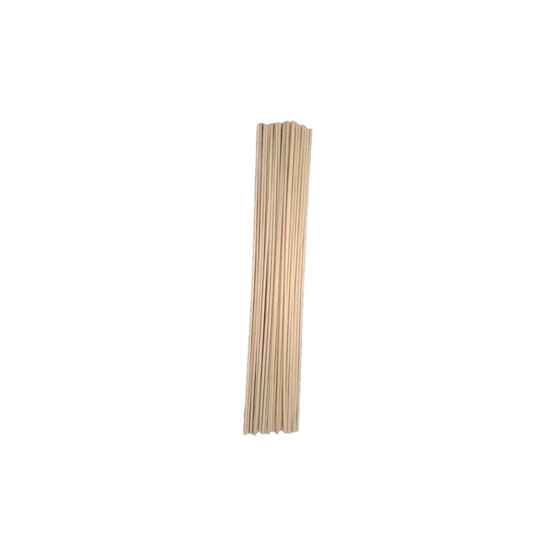 Palitos Bambu Bandera 60cm X 4mm Paq 100 Pz 860gr