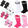 HyDren 4 Pairs Soccer Shin Guards for Youth Kids Toddler