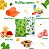 40pcs St. Patrick's Day Four-leaf Clover Gift Bags with Die