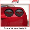 CTR Racing C6 Corvette Tail Lights Carbon Fiber Decal Overlay