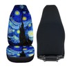 LACIYISON Starry Night Pattern Thicker Car Seat Covers Comfortable Cozy