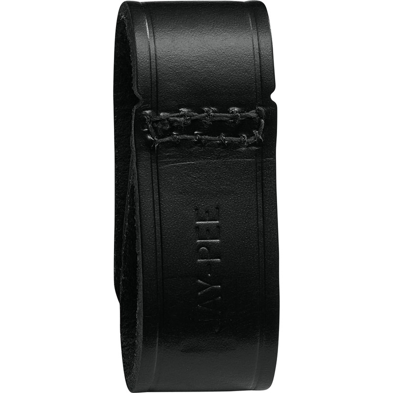 JAY-PEE Tactical Leather Handcuff Strap Holder with Chrome Safety Snap