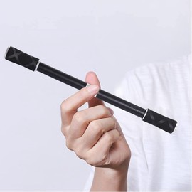 Enyolidimk 1 Pc Finger Pen Spinning Levitating Pen - Black Ballpoint Pen - Demon Slayer Themed - Cool School Supplies - Gaming & School Use