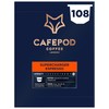 CafePod Coffee Pods Compatible With Nespresso Supercharger Espresso 108 Aluminium