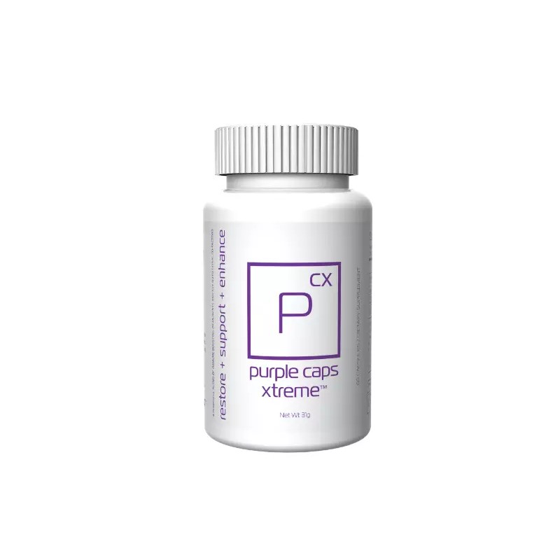 BHIP Purple Caps Xtreme with Wellmune 60 Caps Immune Booster