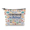 G2TUP Funny Finland Lover Gift I’d Rather Be In Finland