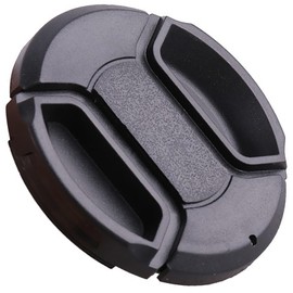 Tunghey 2Pack Lens Cap, 2 Plastic Center Pinch Lens Cap + 2 Universal Elastic Lens Cap Keeper, Compatiable with Camera Lens & Lens Filter & Filter Adapter Ring etc (58mm)