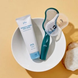 플루 인텐시브 리페어 풋크림 100g + 프로 컷 발 각질 제거기 Intensive Repair Foot Cream 100g + Pro Cut Foot Exfoliator