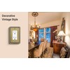 Henne Bery Rope Edge Decorative Wall Plate Switch Plate Outlet