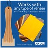 Fulton Veneer Scraper with Beveled Edges and Hardwood Handle for