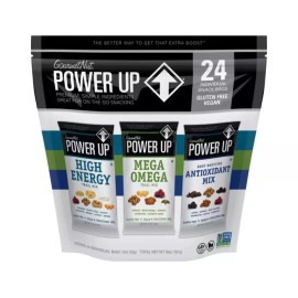 Power Up Trail Mix 100% Natural, Mega Omega Trail Mix, High Energy Trai Mix