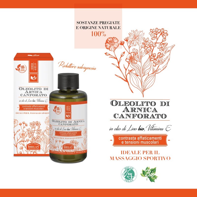 Helan, I Rimedi Oleolito by Arnica Camphorato - Ideal for