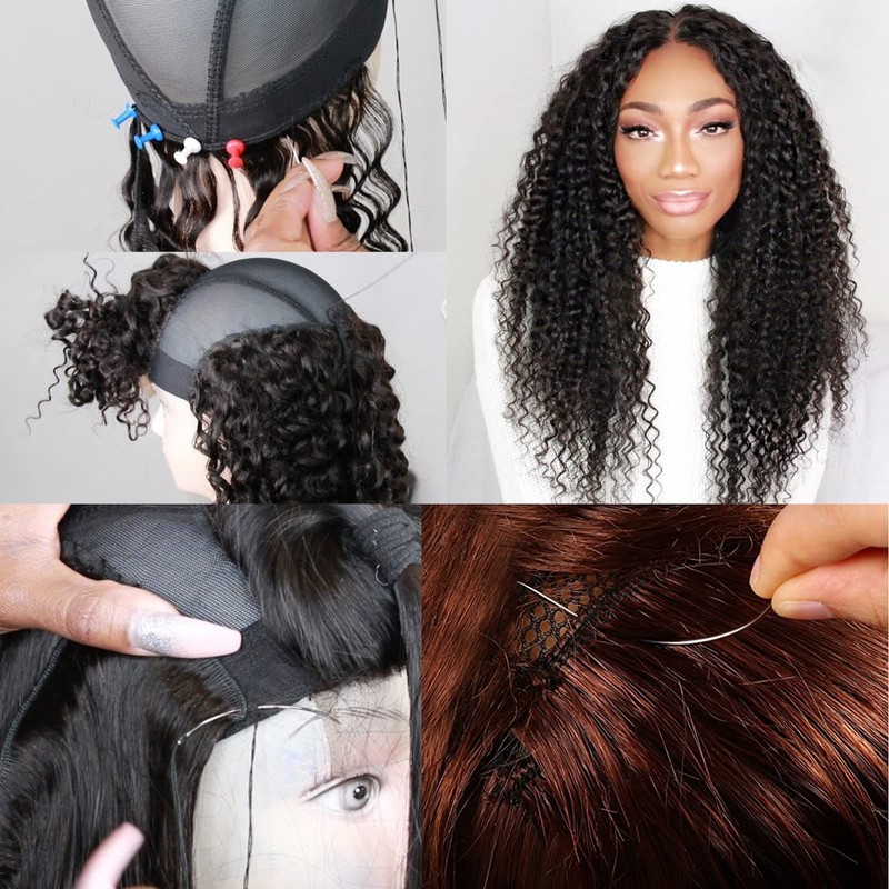 Atimiaza Thick Polyester Thread for Wig Making & Hair Extension