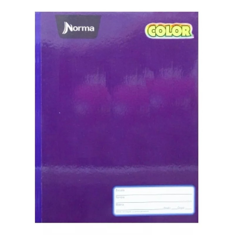 Norma 2 Cuadernos Profesional Cuadro Grande 7m Cosido Norma Colors