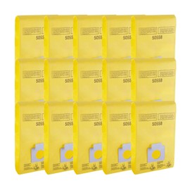 15 Packs of Canister Vacuum Cleaner Bags Compatible with Kenmore Canister Type C/Q 5055,50555,50557, 50558, Type C-5 C-18, 53292, 200 series, 400 series, 600 series, 700 series, 800 series Vacuums