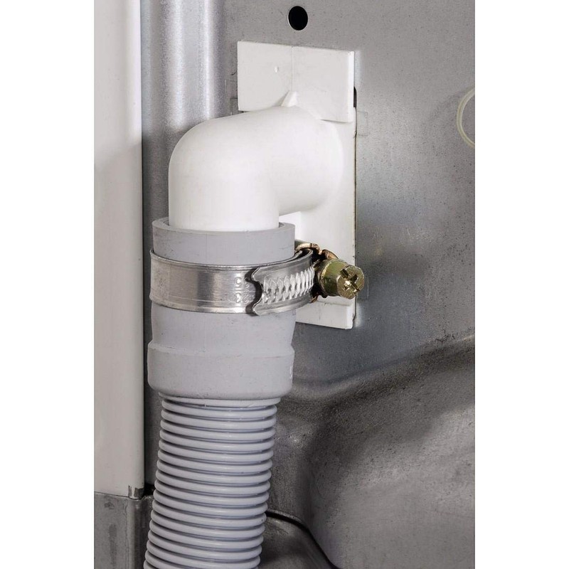 Xavax All Washing Machines and Dishwashers Drain Hose, Grey, 1,5