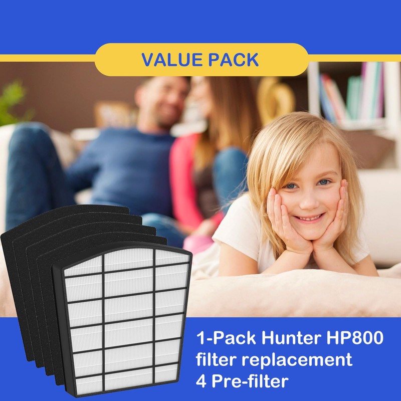 Roninby True HEPA Filter Replacement Compatible with LivePure Bali Series