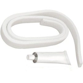 WE09X10014 Dryer Drum Front Lower Felt Seal Compatible with Hotpoint and GE. Replaces:AP3220737,1012549,134134700,AH832645,EA832645,PS832645,WE09X10014,AP3419768,947964,AH755828,PS755828.