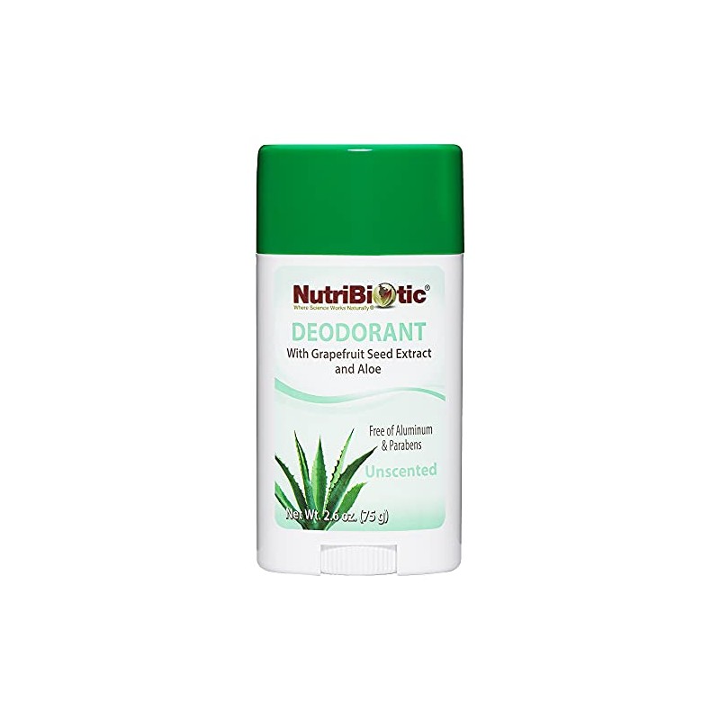 Nutribiotic - Desodorisante duradero Unscented - 2,6 oz.