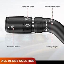 Nilight Turn Signal Switch Compatible with 2007 2008 2009 2010 2011 2012 2013 2014 Ford Expedition 2007-2014 Lincoln Navigator Multifunction Combination Lever Switches