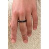 Lebensquelle Plus Mini Ball Ring, 4 mm, High-Quality Gemstone Ring,