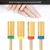 4pcs Nail Art Manicure Drill Bits Electric Grinding Machine Tool
