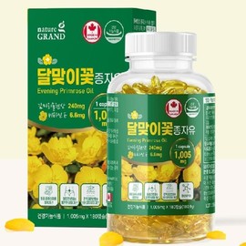 JinShop Large Capacity Evening Primrose Oil Gamma Linolenic Acid Women's Health Women's Menopausal Nutrition 180 Capsules / 진샵 대용량 달맞이꽃 오일 감마리놀렌산 여성 건강 여자 갱년기 영양제 180캡슐