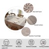 Winknowl Rustic Tablecloth, Cotton Linen Fabric Wrinkle Free Table Cloths,